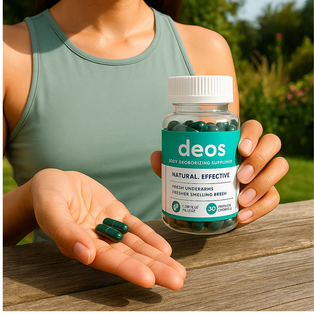 🌿DEOS – El desodorante invisible que actúa desde adentro
