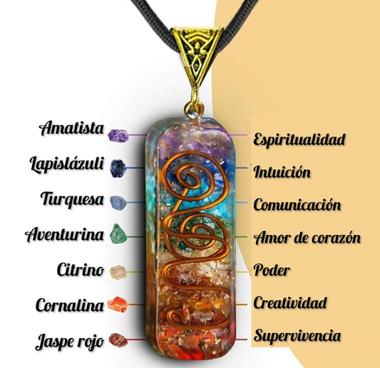 Collar de los 7 chakras 📿