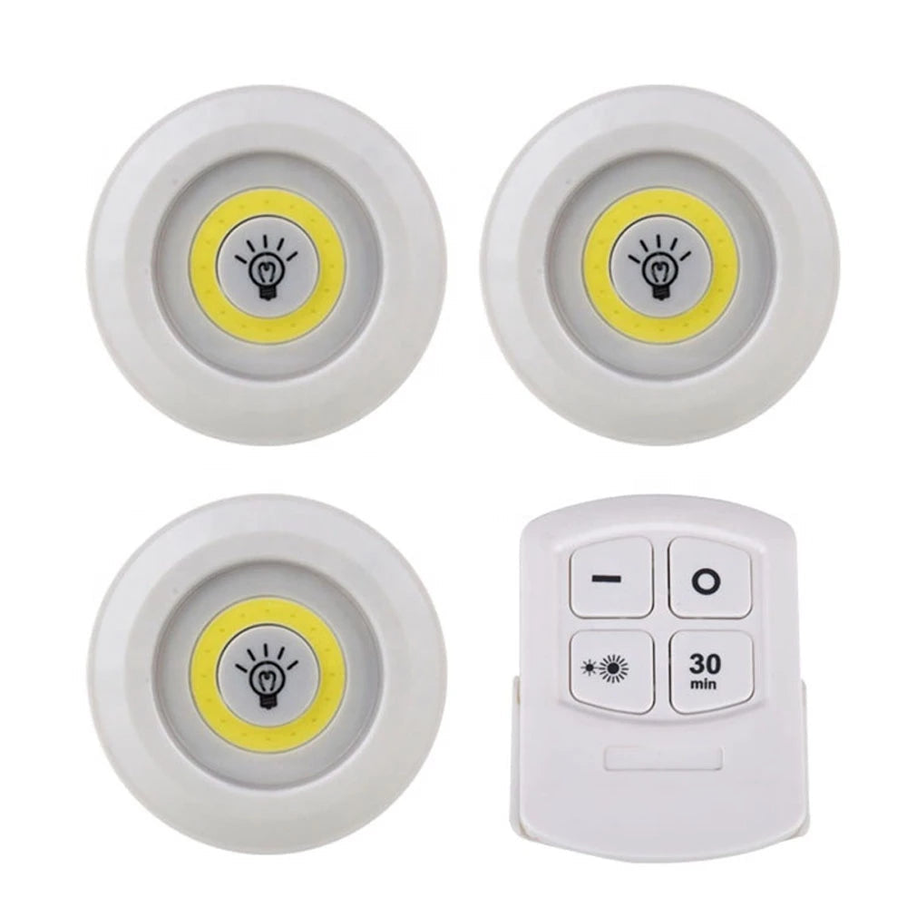 Set luz led con control remoto 📡