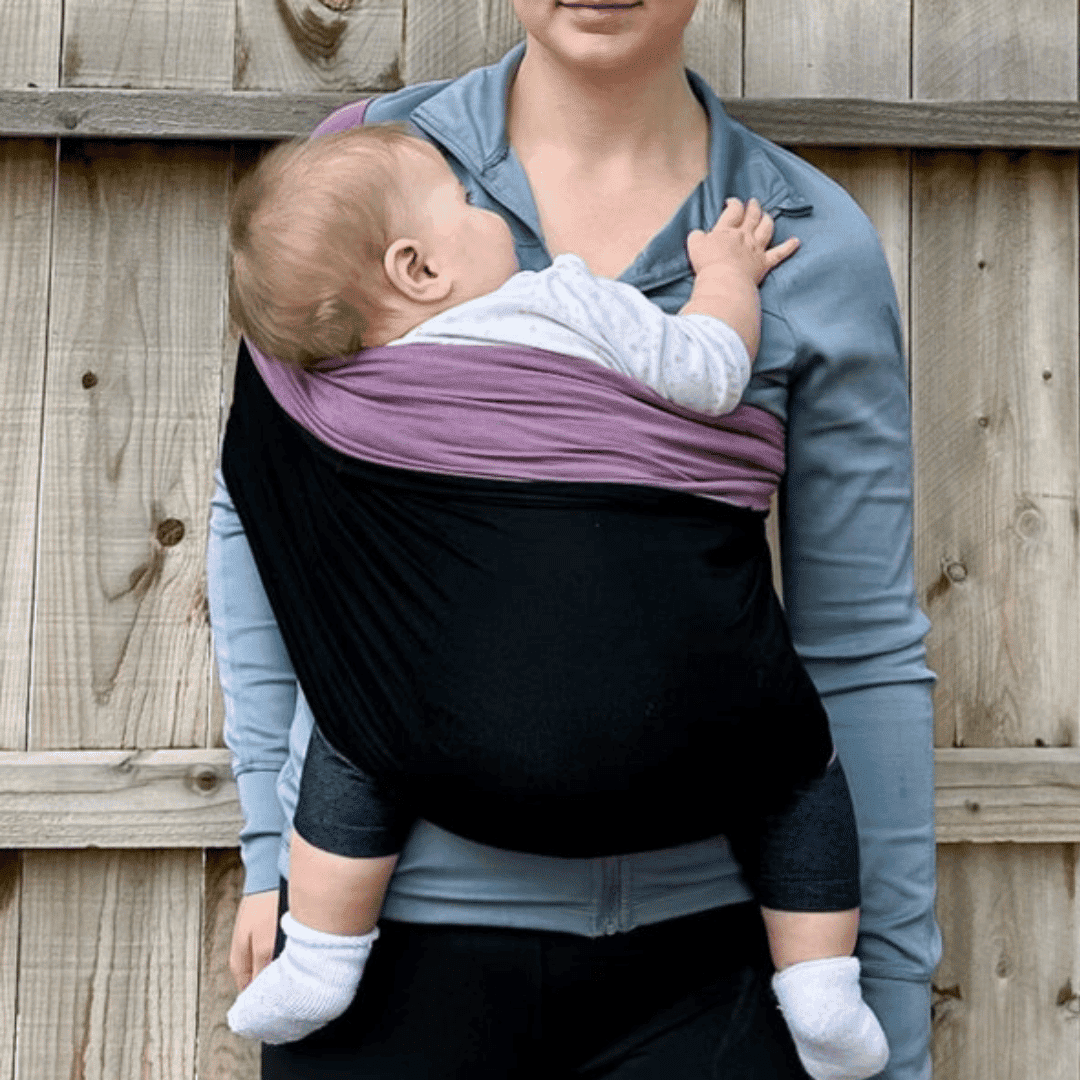 Soporte para llevar bebé regazo 👶