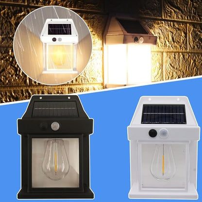 Luz solar de pared + bombilla🏮