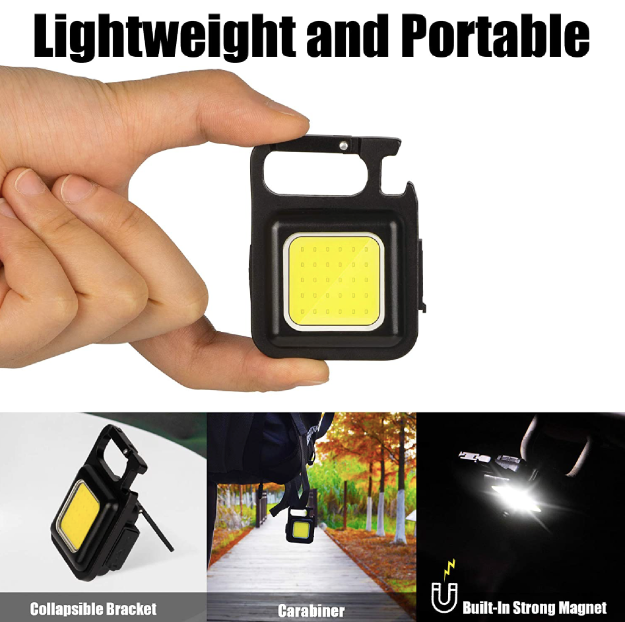 Mini Linterna Led Llavero Portátil 🔦