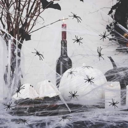 Telaraña Halloween de adorno 🧟