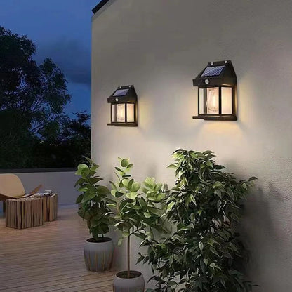 Luz solar de pared + bombilla🏮
