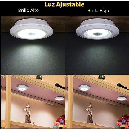 Set luz led con control remoto 📡