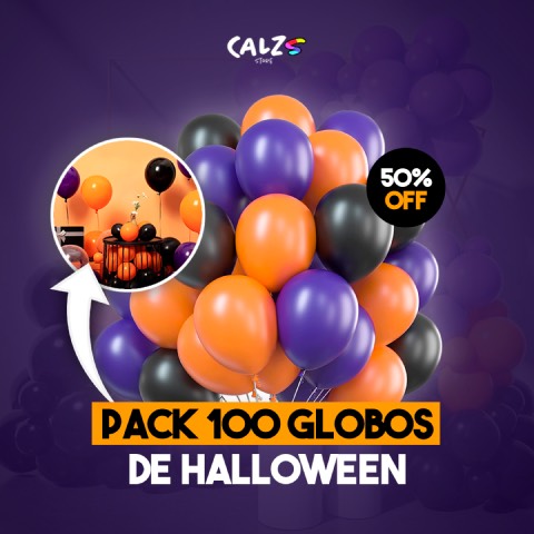 Pack 100 Globos Latex Liso Colores 👻