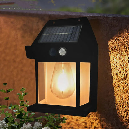 Luz solar de pared + bombilla🏮