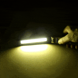 Luz trabajo plegable recargable 🔦