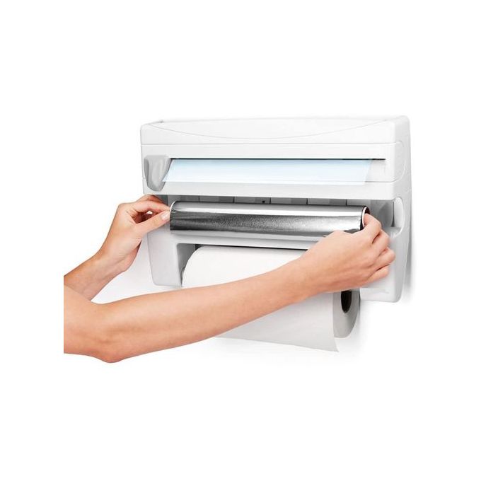 Triple Porta Rollos De Cocina 🧻