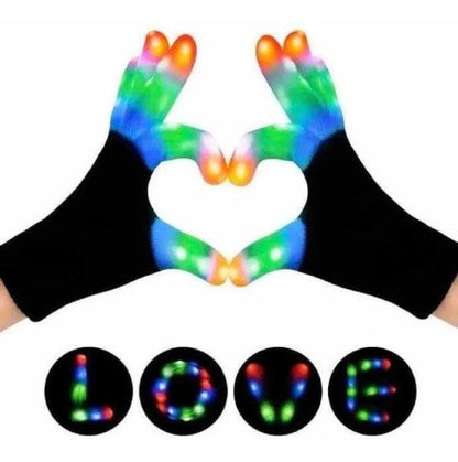 Guantes Tik Tok 6 modos luces led 🧤